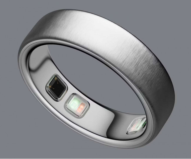 Розумне кільце Oura Ring 5 Brushed Silver